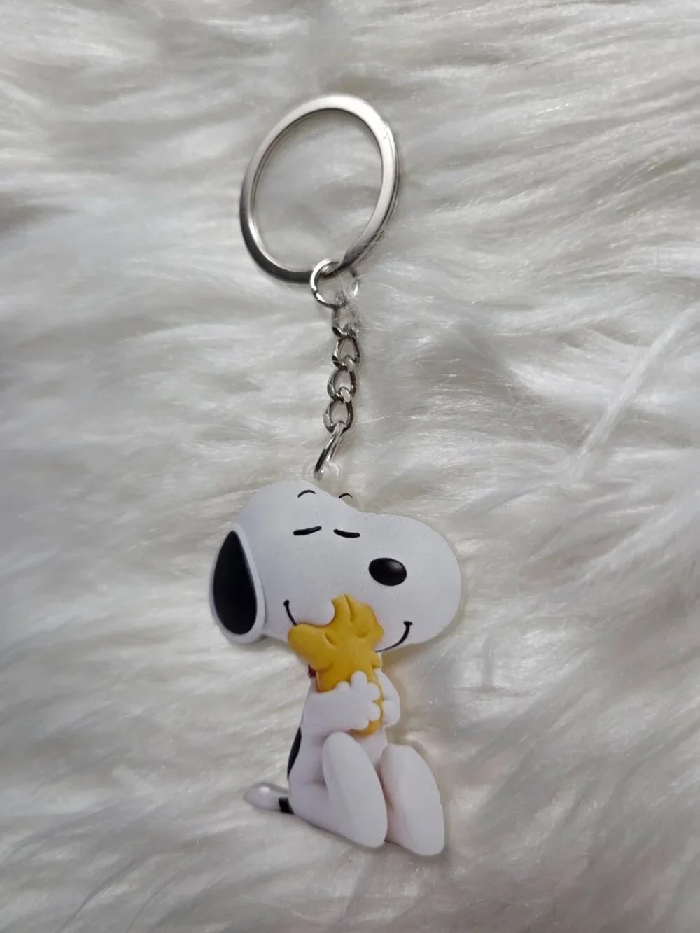 Snoopy & Woodstock Keychain